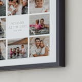 "Framed Photo: Eight Photo" - Framed Photo in Taupe by Up Up Creative - Frame Close-up