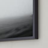 "Motion Series 3" - Art Print in Rail Grey by Sally M. Olivier - Frame Close-up