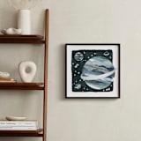 "Space Doodle" - Art Print in Galaxy by Megan Cash - In a Room