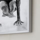 "Focus" - Art Print in smoke by Shannon - Frame Close-up