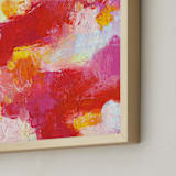 "mini study #5" - Art Print in rose by Kat Roberts - Frame Close-up