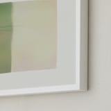 "Quatrain 1" - Art Print in Avocado by Kamala Nahas - Frame Close-up