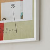 "California Abstract 1" - Art Print in Warm Multi by Shannon Howard - Frame Close-up