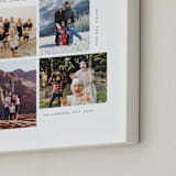 "Framed Photo: Four Photo" - Framed Photo in Cloud by Mary Kay Garttmeier - Frame Close-up