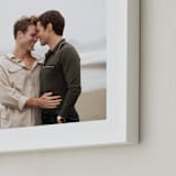 "Framed Photo" - Framed Photo in White by Minted - Frame Close-up