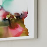 "Organism No4" - Art Print in Rose by Marta Spendowska - Frame Close-up