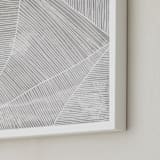 "Hide" - Art Print in Fog by Kerry Doyle - Frame Close-up