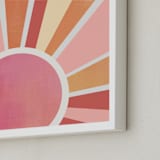 "ombre sun" - Art Print in Sunset by AlisonJerry - Frame Close-up
