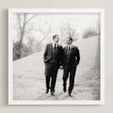 "The Big Picture: Valentine's Framed Photo" - Framed Photo in White by Minted - Framed