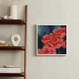 "Coral Roses" - Art Print in Petal by Sonal Nathwani - In a Room