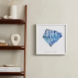 "September - Sapphire" - Art Print in Sapphire by Naomi Ernest - In a Room