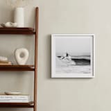 "Surfs Up" - Art Print in black & white by Kamala Nahas - In a Room