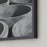"concrete cylinders" - Art Print in Stone by Alaric Yanos - Frame Close-up