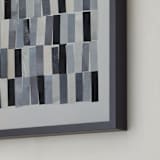 "tonality III" - Art Print in Slate by Sara Hicks Malone - Frame Close-up