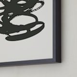 "Morning Meditation no. 2" - Art Print in shadow by Sara Hicks Malone - Frame Close-up