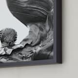 "Soar" - Art Print in Stone by Carrie ONeal - Frame Close-up