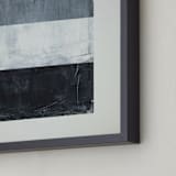 "tonality II" - Art Print in Slate by Sara Hicks Malone - Frame Close-up