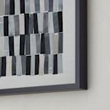 "tonality I" - Art Print in Slate by Sara Hicks Malone - Frame Close-up
