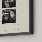 "Framed Photo: Scrapbook Stars" - Framed Photo in Cream by Ellen Schlegelmilch - Frame Close-up