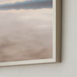 "Desert Layer Cake" - Art Print in Desert Blush Pink by Jennifer Mckinnon Richman - Frame Close-up
