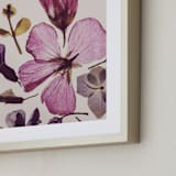 "Forever in Bloom" - Art Print in Pink by Karen Kardatzke - Frame Close-up