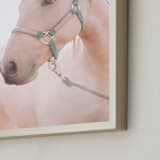 "soulful" - Art Print in Cream by Alicia Abla - Frame Close-up