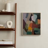 "Green Heat" - Art Print in Olive by Julia Nissimoff - In a Room
