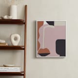 "Ava 1" - Art Print in Ginger Nutmeg by cyrille gulassa - In a Room