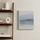 "Echo of a Memory 2" - Art Print in Soft Blue by Rebecca King - In a Room