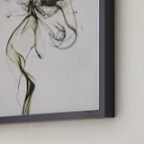 "Bloomed" - Art Print in Flax by Anne Ciotola - Frame Close-up