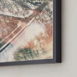 "Winter Arrival" - Art Print in Honey by Kamala Nahas - Frame Close-up