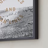 "tan lines" - Art Print in tan by Lindsay Stetson Thompson - Frame Close-up
