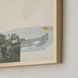 "white collage" - Art Print in pure by Sumak Studio - Frame Close-up