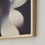 "Into the light " - Art Print in Light by Karen Kardatzke - Frame Close-up