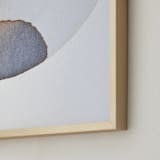 "Moon Tides I" - Art Print in Cosmic Indigo by Eloise Bound - Frame Close-up