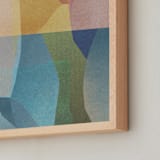 "Under the Surface II" - Art Print in Interior by Sumak Studio - Frame Close-up