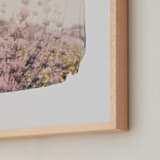 "Into the Wild 1" - Art Print in Lupin by Kamala Nahas - Frame Close-up