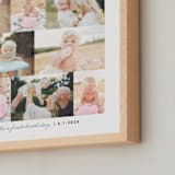 "Framed Photo: Ten Photo" - Framed Photo in Pearl by Snow and Ivy - Frame Close-up