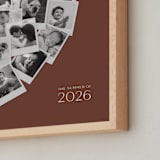 "Modern Heart Snapshot Mix® Warm Tones" - Framed Photo in Rustique by Minted - Frame Close-up