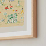 "In Paris" - Art Print in Lumière by Vera Lim - Frame Close-up