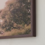 "Plume 2" - Art Print in Blush by LindseyErin - Frame Close-up