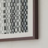 "Tapete" - Art Print in Warm grey by Catilustre - Frame Close-up