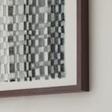 "Tapete" - Art Print in Warm grey by Catilustre - Frame Close-up