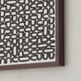 "Language" - Art Print in Graphite Stick by Emily Kariniemi - Frame Close-up