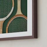 "Timeless" - Art Print in Evergreen by Paola Benenati - Frame Close-up