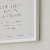 "Baby's Boat: Custom Print" - Custom Print in Sailor by Stephanie Hawkes - Frame Close-up