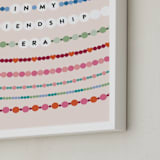 "Friendship Era: Custom Print" - Custom Print in Dreamer by Pixel and Hank - Frame Close-up