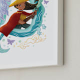 "Warrior Princess Raya" - Art Print in Water Dragon by curiouszhi - Frame Close-up