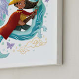 "Warrior Princess Raya" - Art Print in Water Dragon by curiouszhi - Frame Close-up