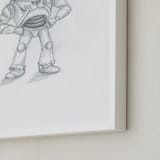 "Disney Pixar's Toy Story In Pencil I" - Art Print in Pencil by Anna Black - Frame Close-up